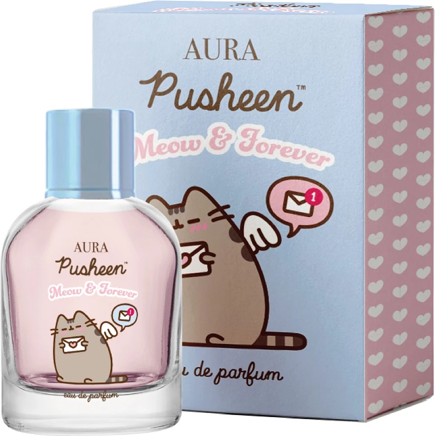 Eau de Toilette për fëmijë Pusheen Meow & Forever, 50ml