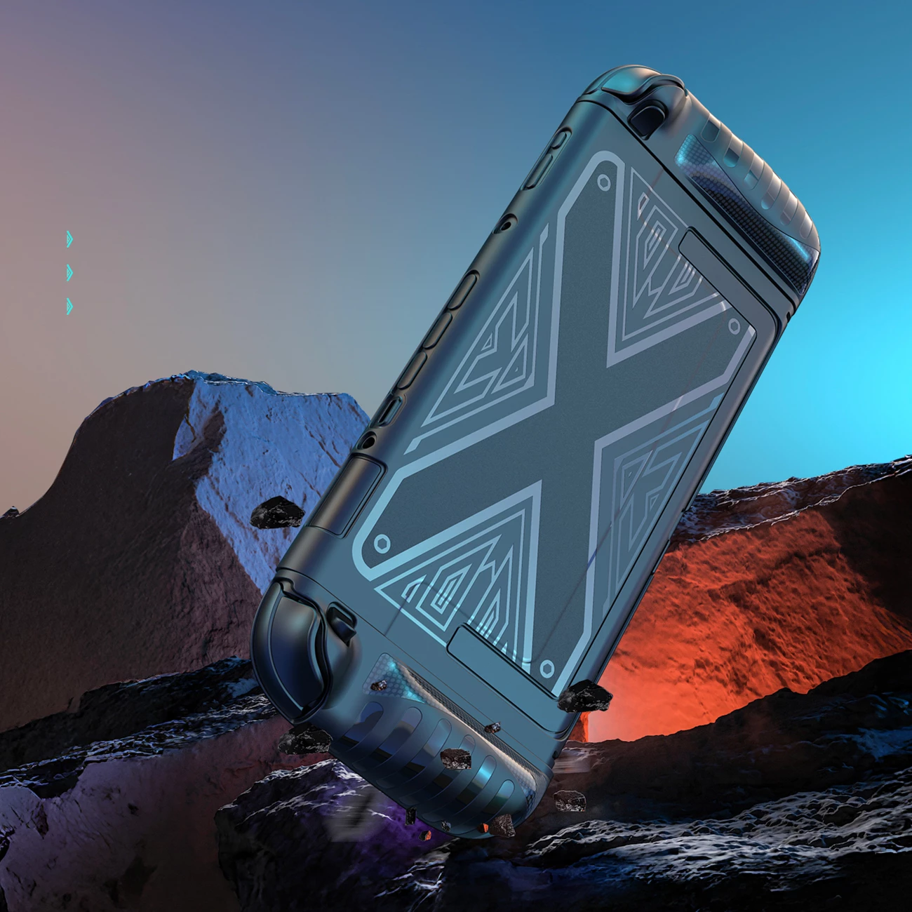 Mbështjellës Dux Ducis për Nintendo Switch 2, i zi