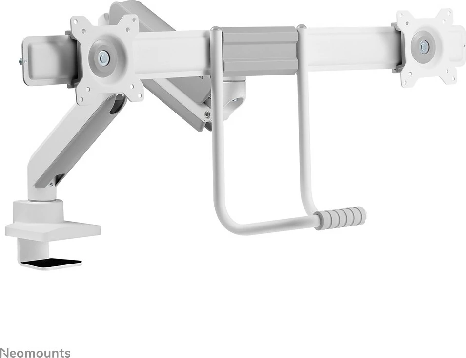 Krah monitori tavoline Neomounts, Clamp/Grommet, 8 kg, 43.2 cm (17"), 81.3 cm (32"), 100 x 100 mm, Bardhë