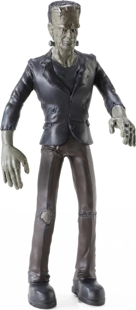 Figurinë NOBLE COLLECTION Bendyfig Universal Monsters Frankenstein 19 cm e përkulshme me stendë