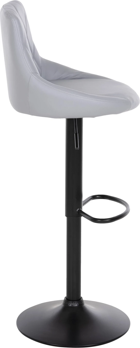 Karrige për bar ROSE, FH204.10, gri PU, pezullim Φ44x85-107Hcm
