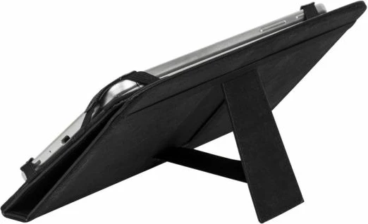 Mbështjellës me stand për tablet 7" RIVACASE 3212, mbyllje magnetike, poliuretani, i zi