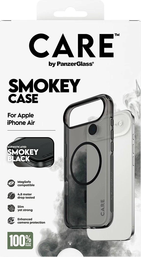 Mbështjellës PanzerGlass CARE BY FLAGSHIP CASE URBAN EXP për celular, MagSafe, i zi