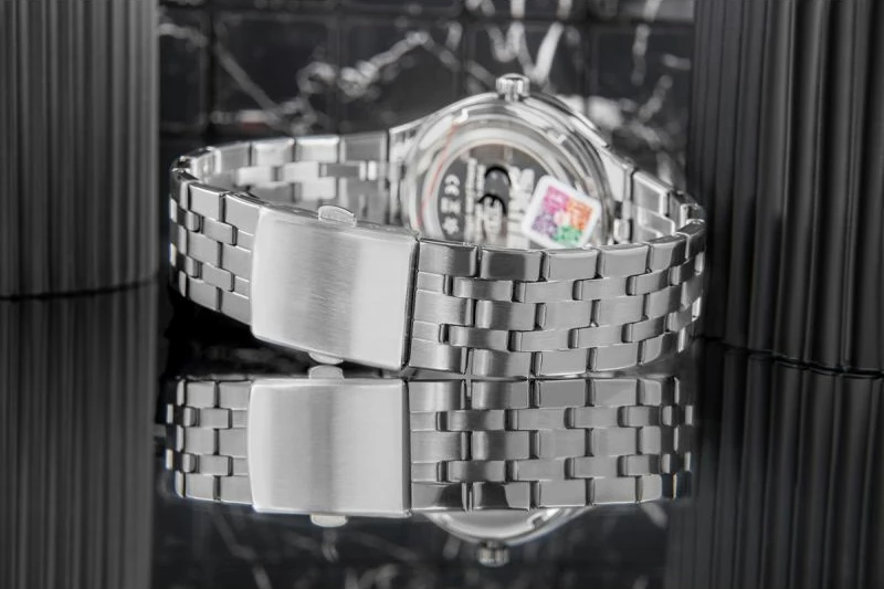 Orë dore për meshkuj Skmei, argjendi