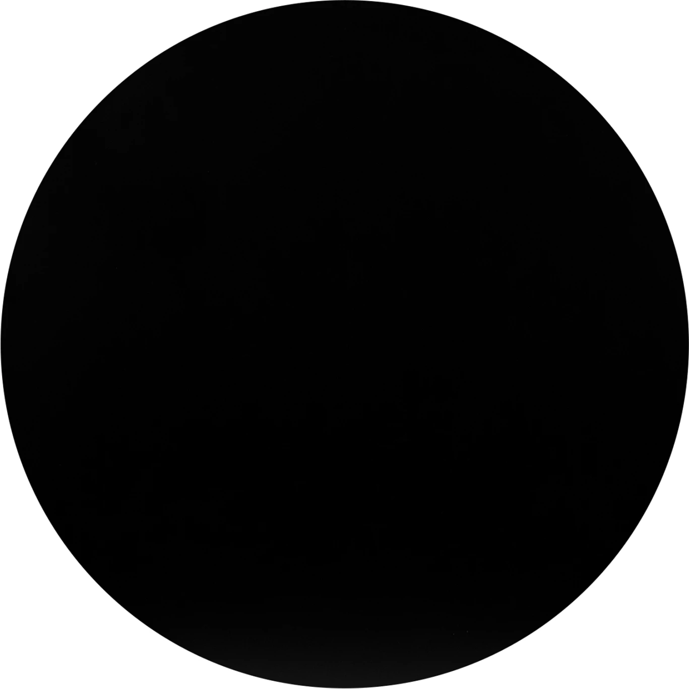 Sipërfaqe tavoline rrethore HPL, e zezë, FH6351.21, Ø120cm