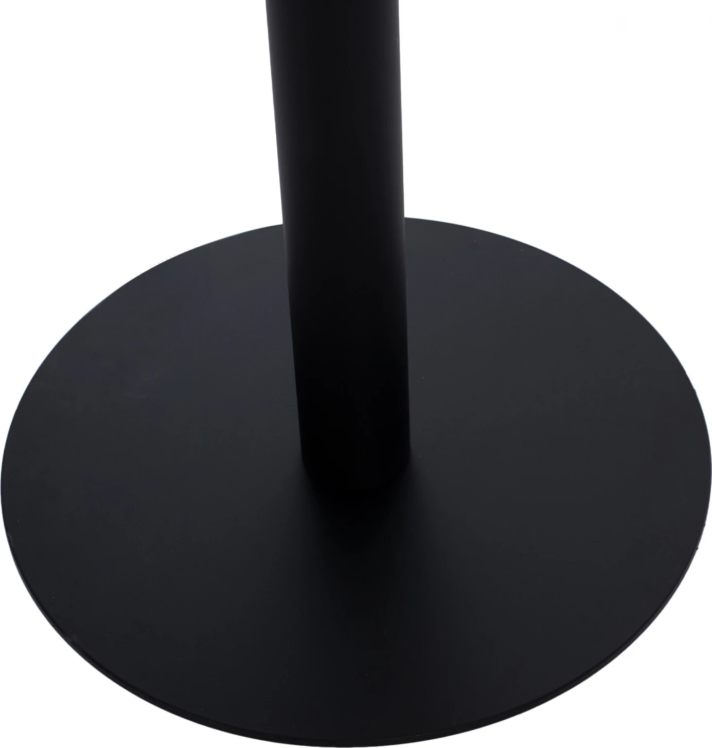 Bazë metalike për bar, lartësi mesatare, ngjyrë e zezë mat, FH472, 46x46 cm, Φ49x94 cm