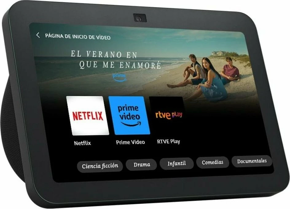 Altoparlant inteligjent Amazon Echo Show 8 (B0BLS3B3QL), ekran 8\" HD, 30W, Wi‑Fi, Bluetooth 5.1, zi