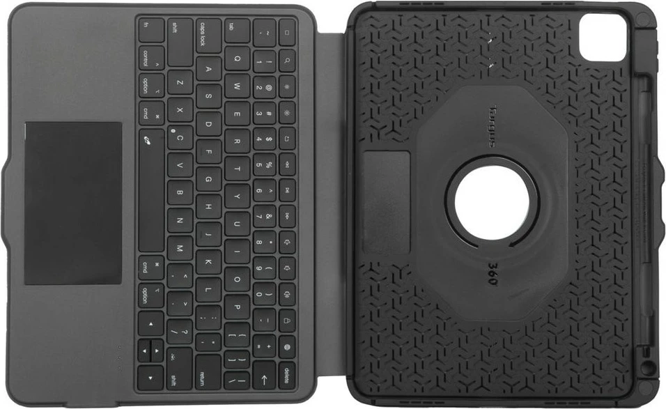 Kasë me tastierë Bluetooth Targus për iPad Air 11 inç, AZERTY, e zezë