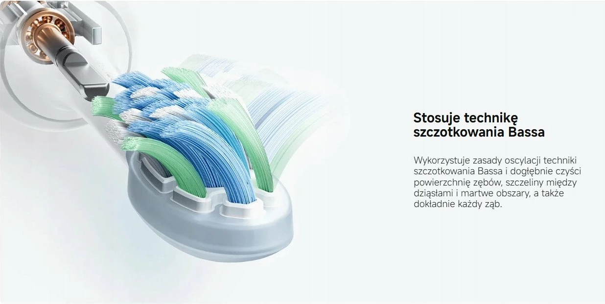 Furçë elektrike për dhëmbë Xiaomi MES609 2000mAh 3 moda Type-C IPX8 e bardhë