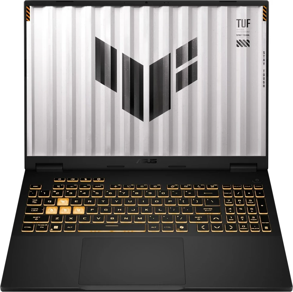 Laptop gaming ASUS TUF Gaming F16 FA608UH-R7165W, 16", AMD Ryzen 7, 16 GB RAM, 512 GB SSD, NVIDIA RTX 5050, Jaeger Grey