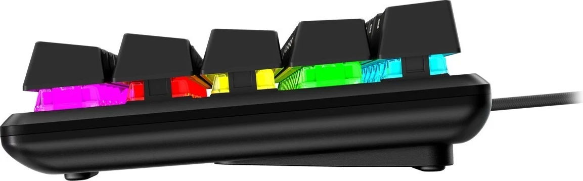 Tastierë HyperX Alloy Origins 60, RGB, e zezë 