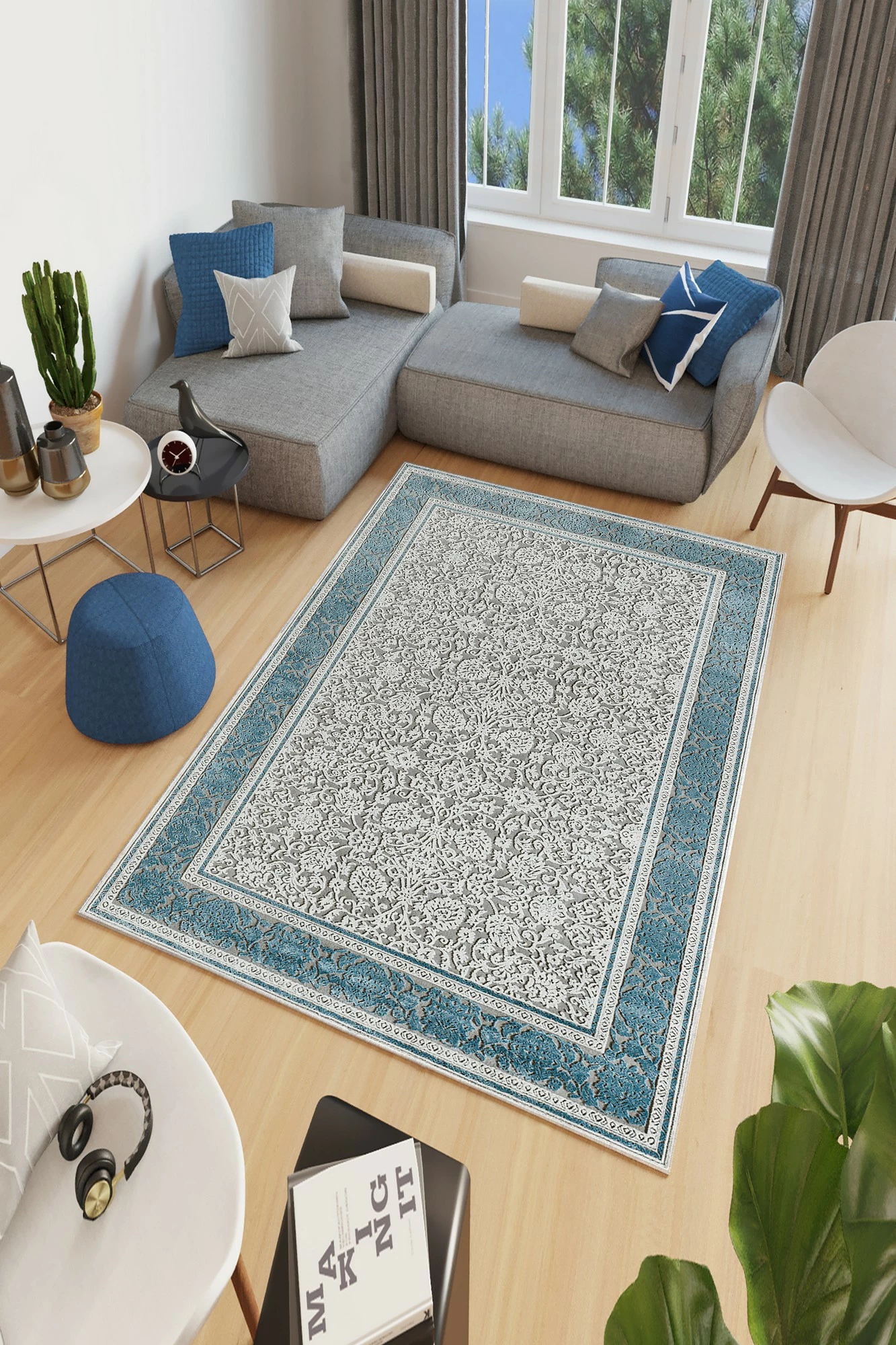 Qilim (60 x 100) Conceptum Hypnose, W1205 - shumëngjyrësh