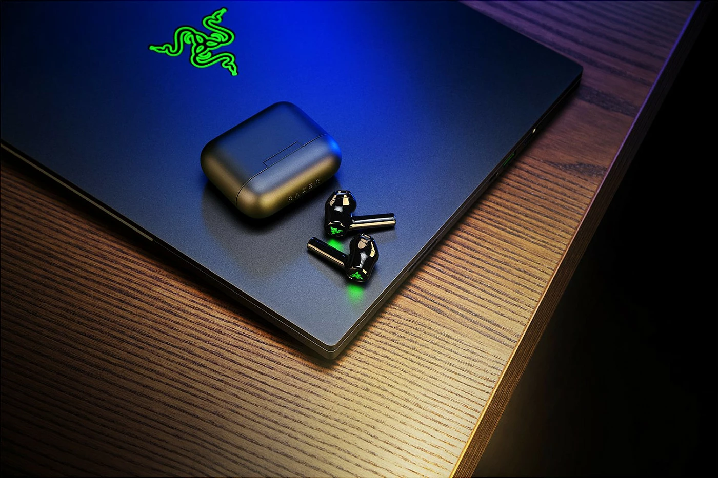 Kufje Razer Hammerhead X True Wireless, Bluetooth 5.2, Gaming Mode 60ms, 28h, të zeza/jeshile