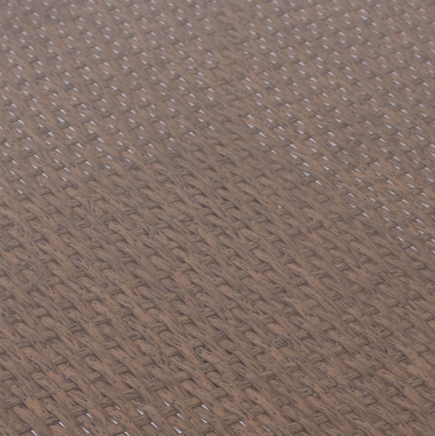 Tavolinë ushtarake metalike, rattan, ngjyrë bezhë-kafe, FH5141.32, 120x70x75 cm