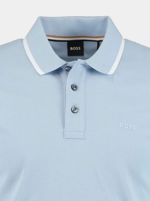 Maicë polo Boss për meshkuj, e kaltër [Madhësia: S]