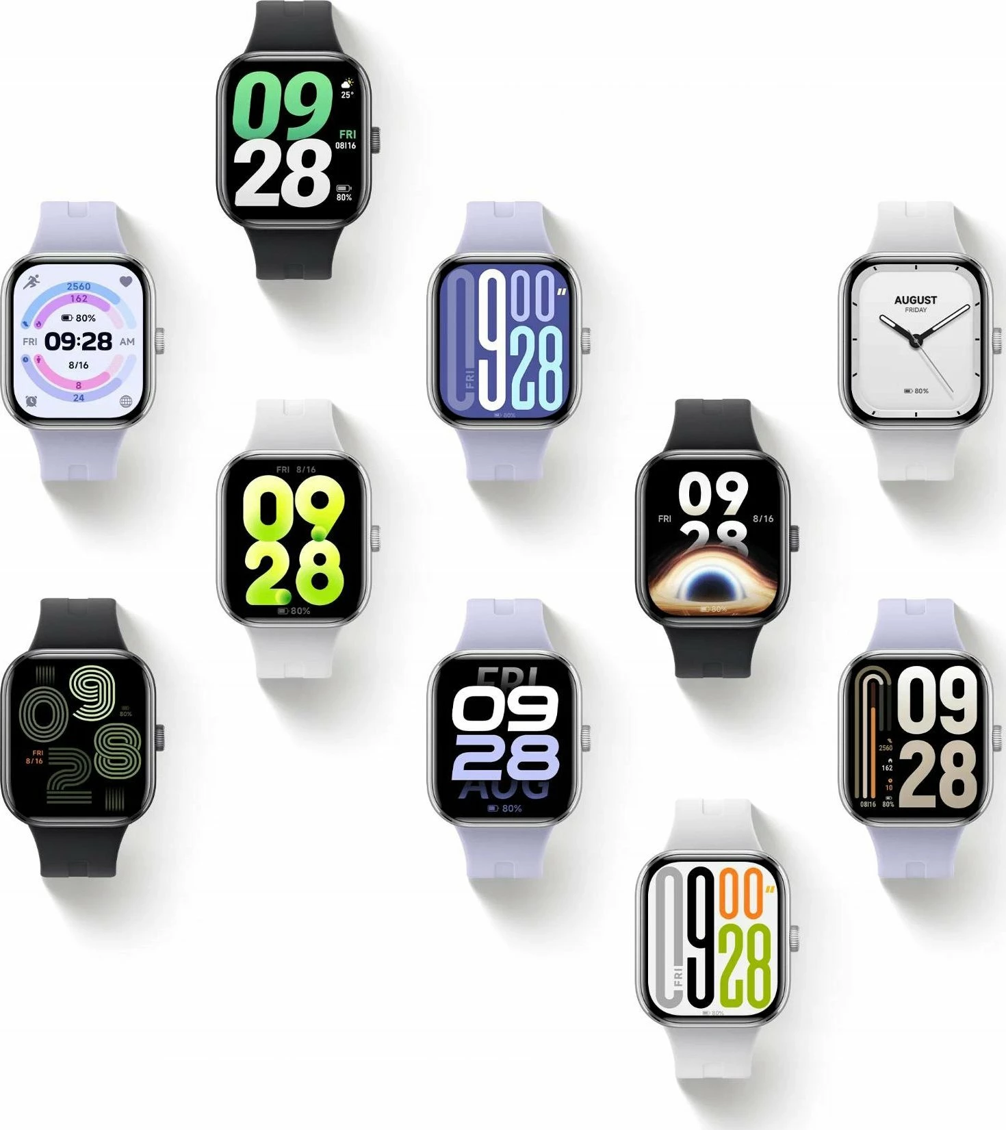 Smartwatch Xiaomi Redmi Watch 5 2\" AMOLED, GPS, 5 ATM, vjollcë (BHR9388GL)