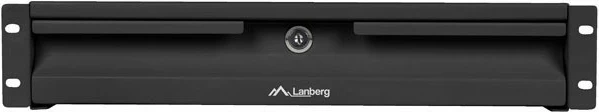 Sirtar për kasë serveri LANBERG 2U 19 inch 360mm, e zezë