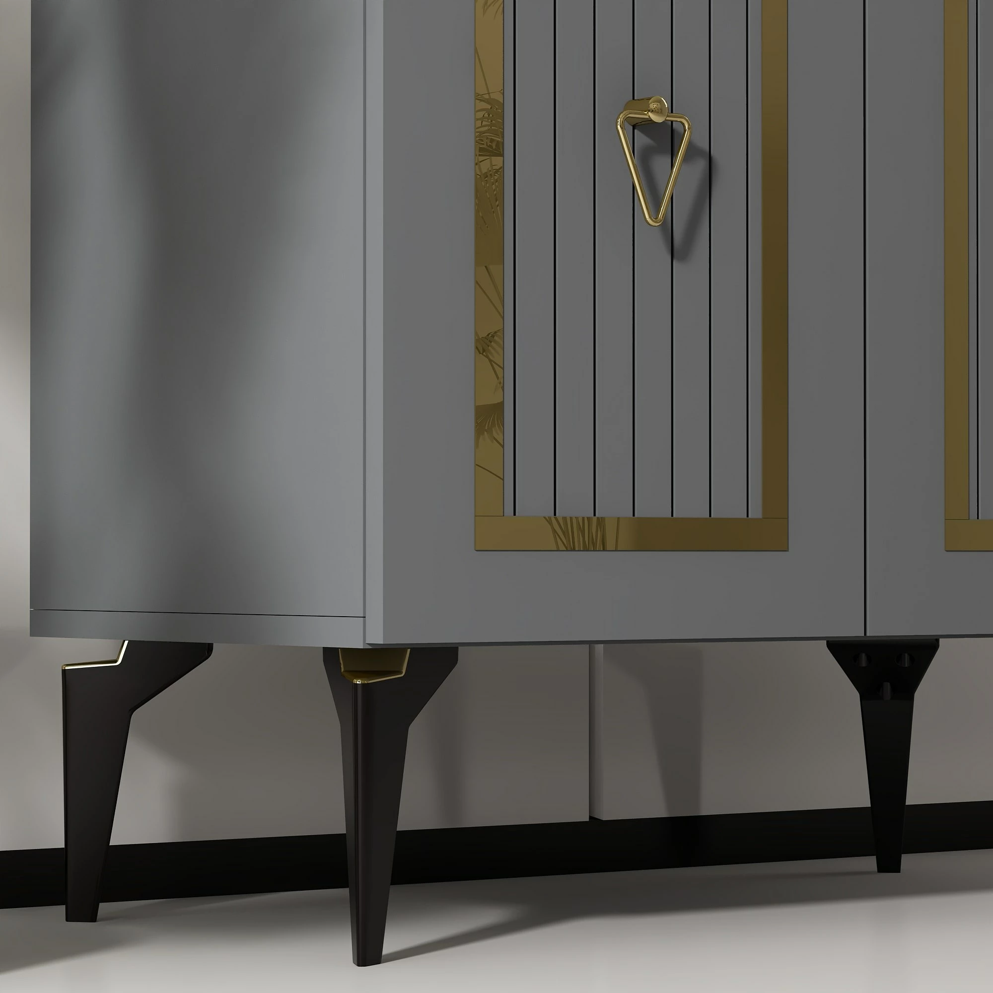 Konsol Hanah Home, Capri, anthracite, ari
