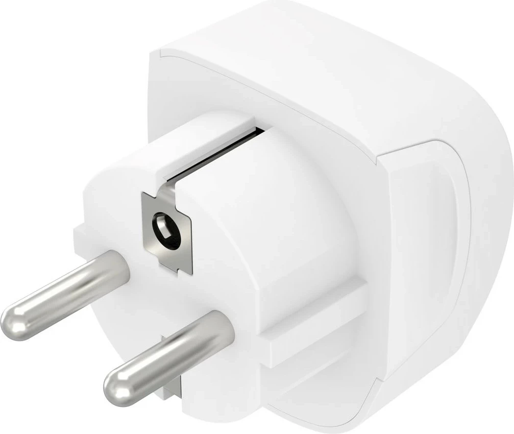 Adapter Hama udhëtimi UK-EU, i bardhë