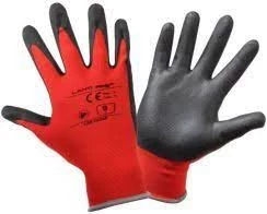 Doreza pune LAHTI PRO L221211K, XXL, me veshje nitrile foam, kuqe-zi