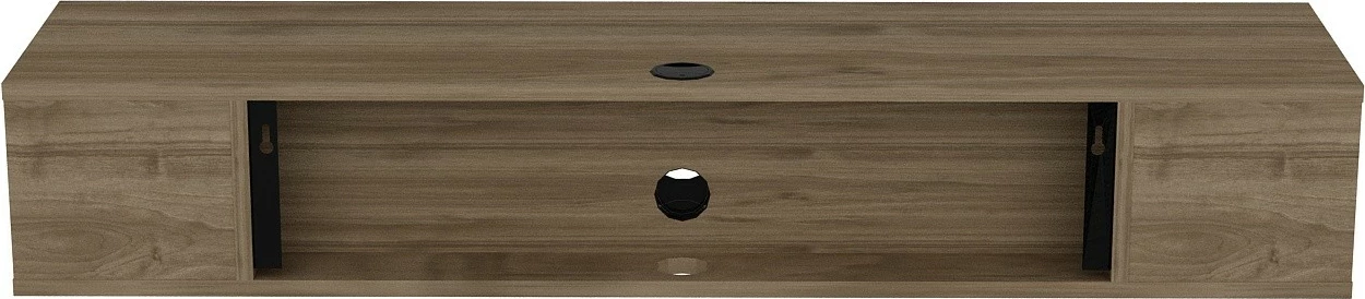 Komodë TV Hanah Home, Peti, ngjyrë arre