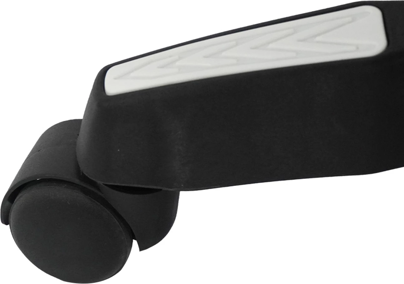 Karrige gaming DARREN FH1203.04, e zezë-bardhë, PVC & najlon, 51x49x125Hcm