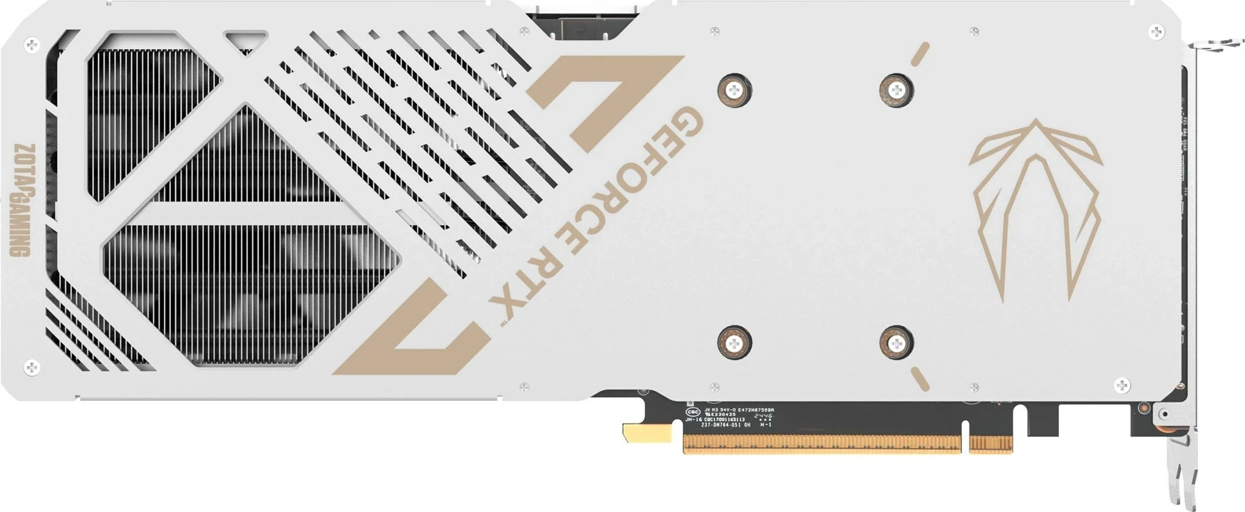 Kartelë grafike ZOTAC GAMING GeForce RTX 5070 AMP, 12 GB GDDR7, e bardhë