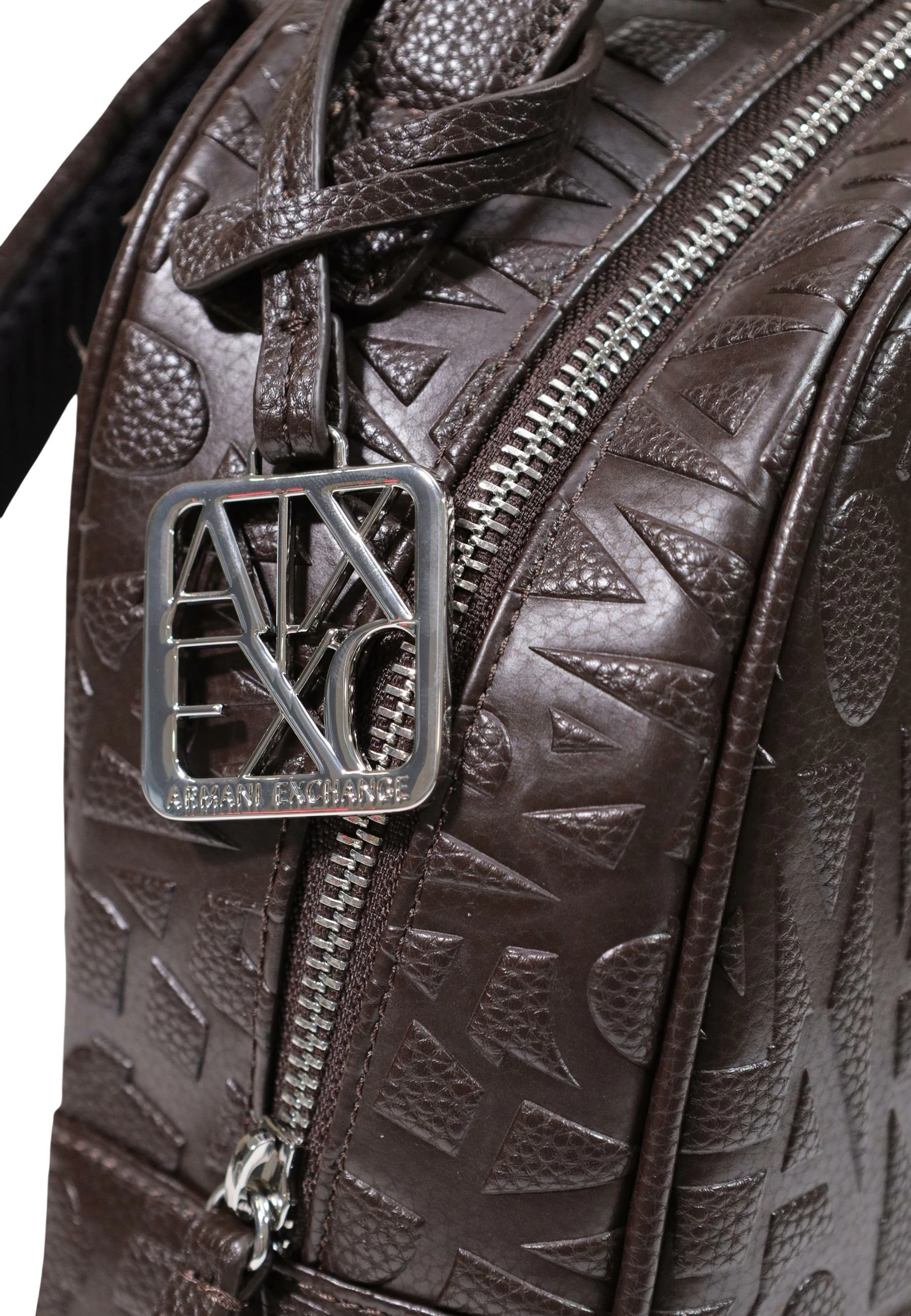 Çantë shpine Armani Exchange XW002234 AF15774, kafe e errët