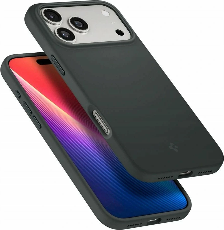 Mbështjellës Spigen Silicone Fit MagSafe për iPhone 17 Pro Max, Abyss Green