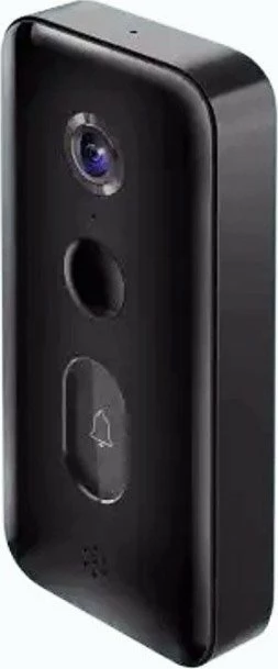 Videodomofon smart Xiaomi Smart Doorbell 3 BHR5416GL, 2K, 180°, bateri 5200mAh, i zi, set me zile të brendshme