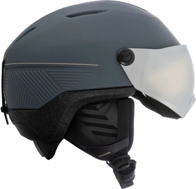 Helmetë skijimi Rossignol unisex, gri