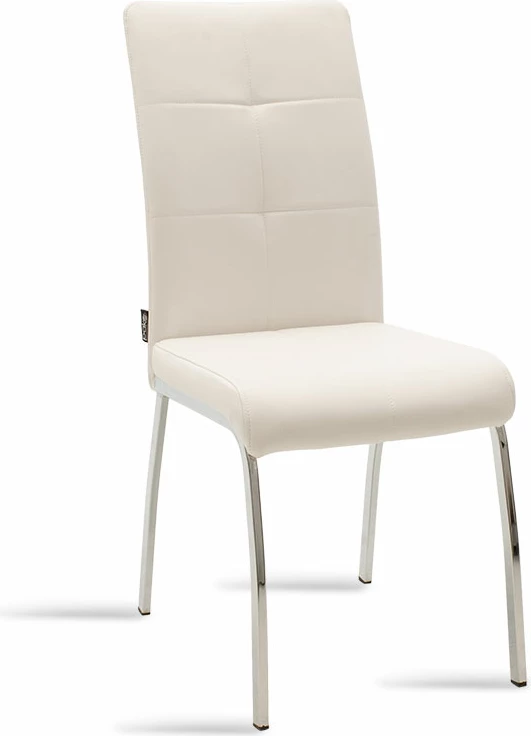 Karrige Ariadne PU ngjyrë bardhë-krom këmbë