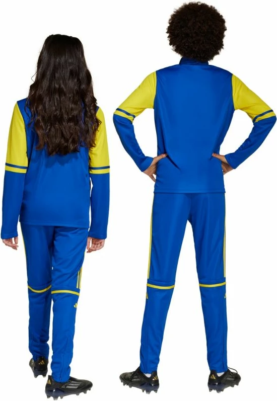 Pantallona për fëmijë adidas, blu [Madhësia: 164 cm]