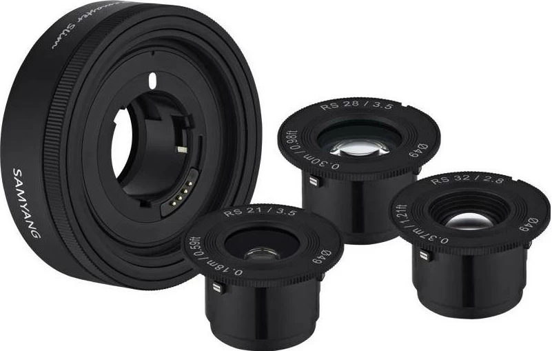 Lentë Samyang Remaster Slim, Montim Sony E, Fokus i fiksuar