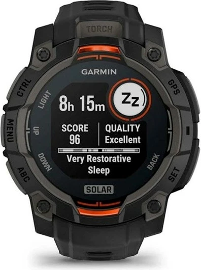 Smartwatch Garmin Instinct 3, 45 mm, Solar, i zi