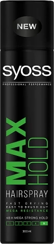 Llak për flokë Syoss Max Hold Mega Strong 300ml