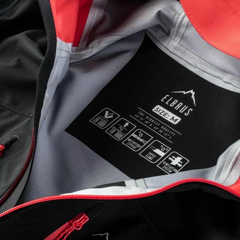 Jakne për meshkuj Elbrus Montoni, e zezë