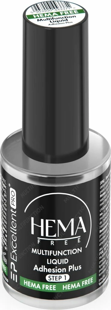 Lëng multifunksional për thonj Excellent PRO Adhesion Plus për femra, 10ml