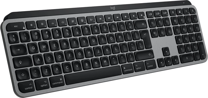 Logitech MX Keys S for Mac Compact Wireless Performance Keyboard - Grey - US/INT