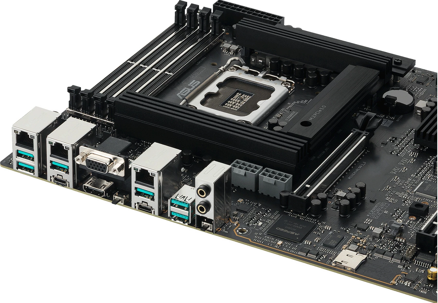Pllakë amë ASUS Pro WS W880-ACE SE, LGA 1851, DDR5 deri 256GB, PCIe 5.0, Thunderbolt 4, ATX