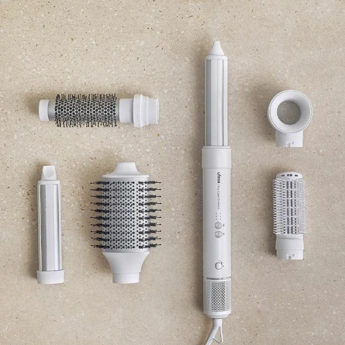 Stilues flokësh UFESA Pro Glam Essence 1500W Coanda, MPN 60506076, set 6 aksesorë, e bardhë