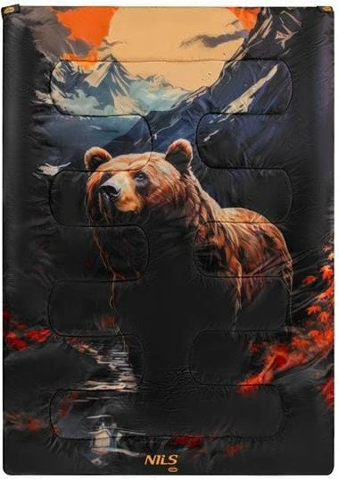 Thes gjumi Nils Camp NC3601, 3-në-1 dyshe 200x140 cm, gjithë-sezonale