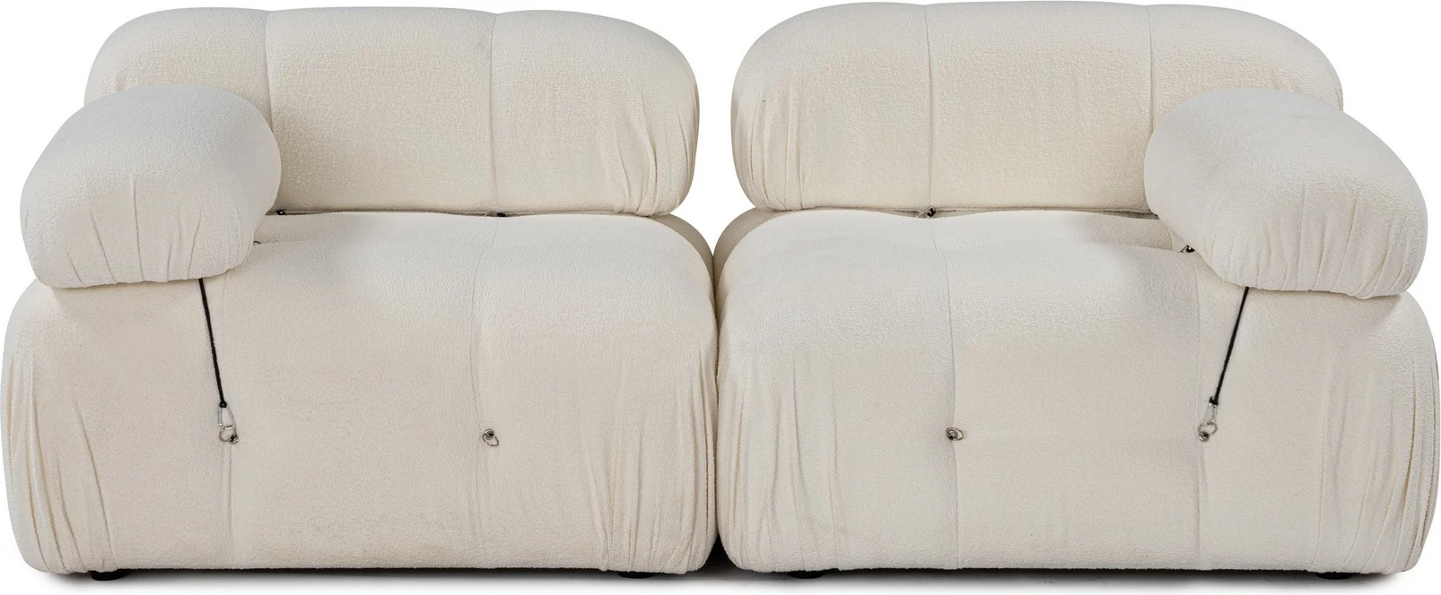 Divan dy ulëshe Atelier del Sofa, Bubble 2 Seater (L1-1R), krem