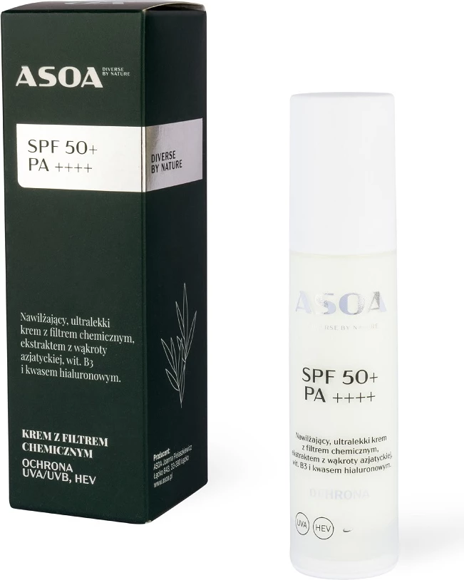 Krem për diell Asoa SPF50+ PA++++ për femra 50ml