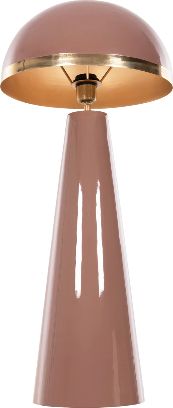 Llambë dyshemeje SMUSH FH4257.06 metalike, ngjyrë salmoni dhe ari, kapak rrotullues Φ36,5x84H cm