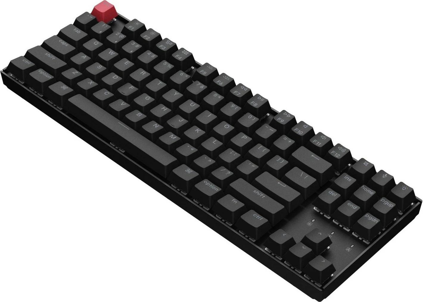 Tastierë mekanike Keychron K8 V2, 80% TKL, Super Brown Switch, RGB, Hot-Swap, e zezë 4