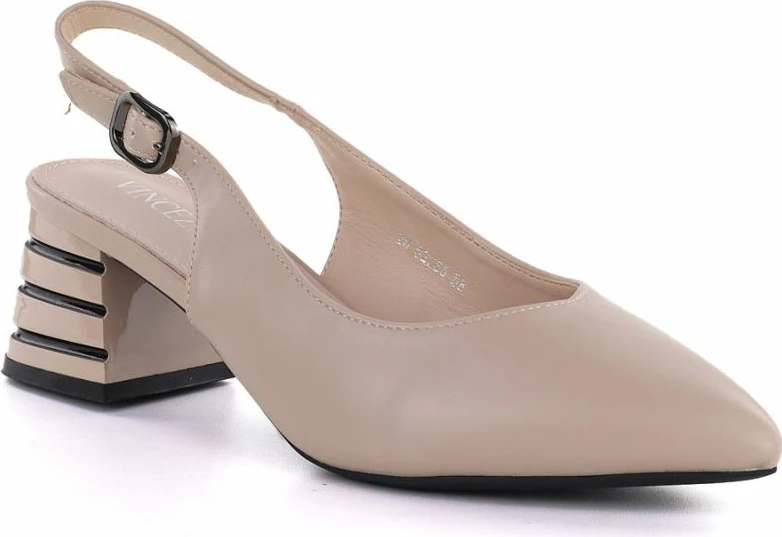 Sandale femrash Vinceza 26-62285, bezhë