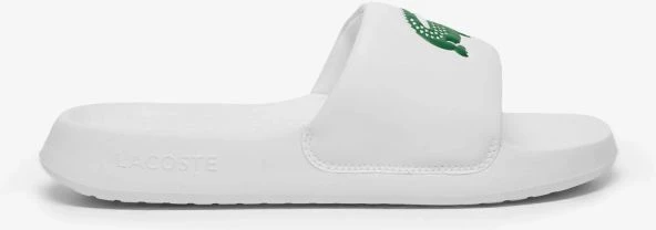 Papuqe Lacoste SERVE SLIDE 1.0 125 1 CMA, të bardha/jeshile