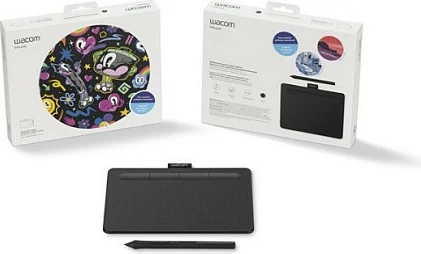 Tabletë grafike Wacom Intuos S, Wired, 2540 lpi, 152 x 95 mm, USB, Pen, Ngjyrë e zezë