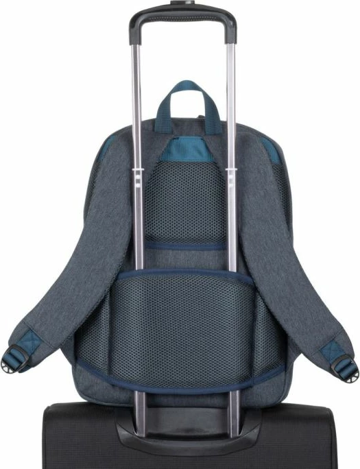 çantë shpine për laptop RIVACASE 7723, 14-inç, rezistente ndaj ujit, Dark Grey
